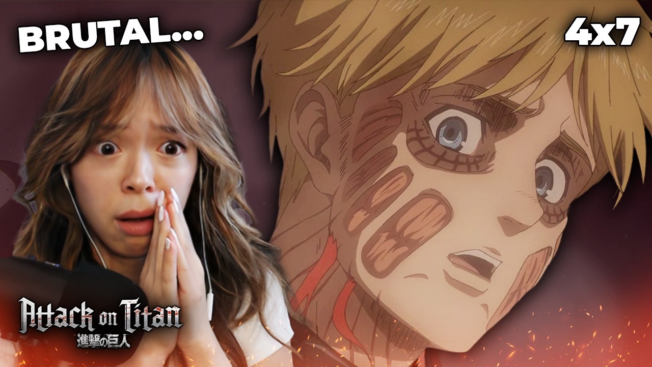 Attack on Marley sent SHIVERS DOWN MY SPINE. | AOT 4x7 REACTION