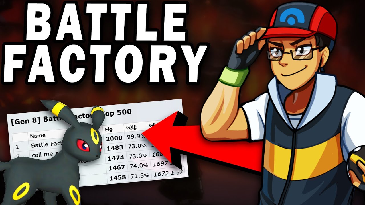 Pokemon Showdown Battle Factory To Rank 1