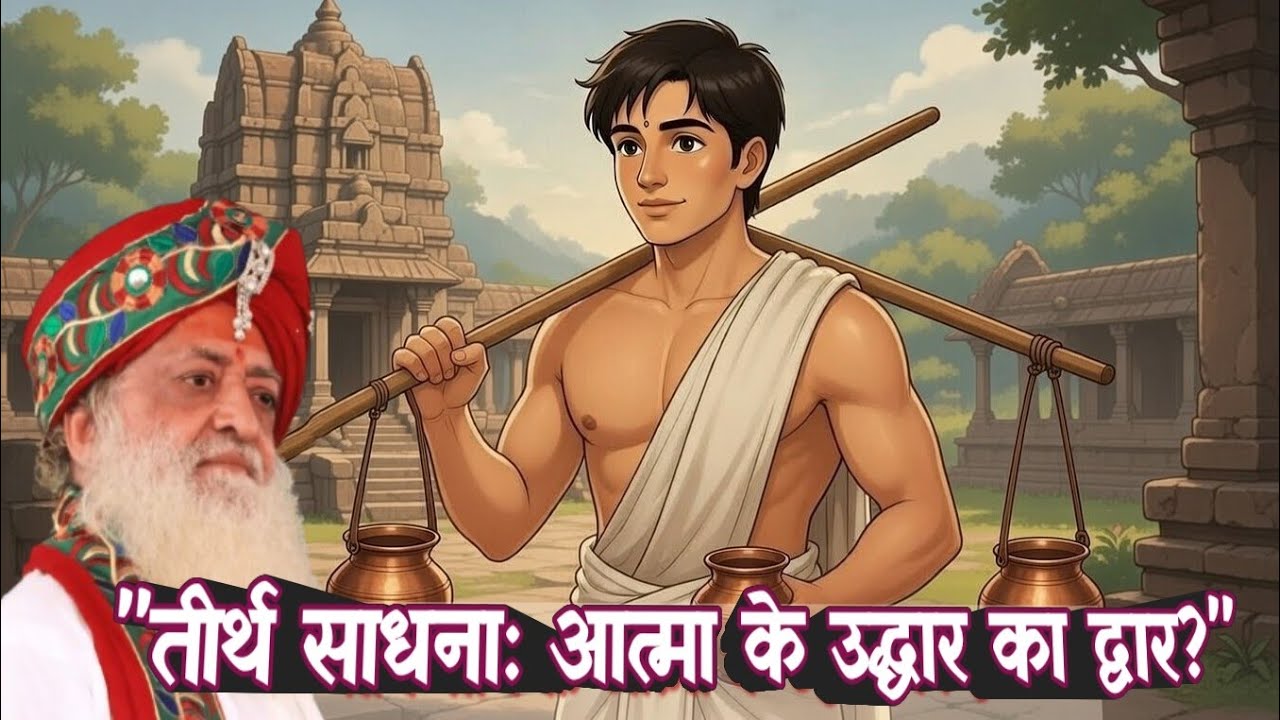 क्या सच में तीर्थ केवल स्नान का स्थान हैं… या आत्मा के उद्धार का द्वार?