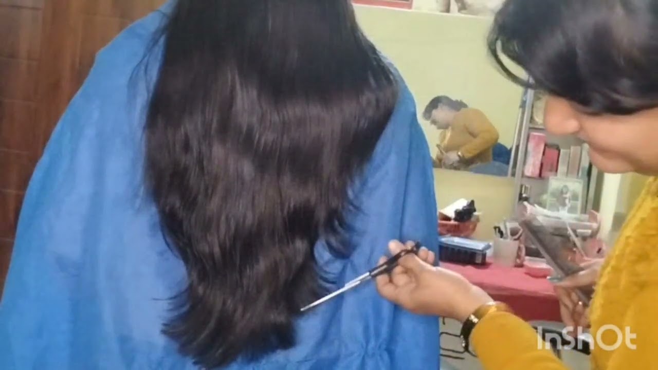U hair cutting/new method /simple or easy you hair cutting beautifully hair cutting 😍😍😍😍