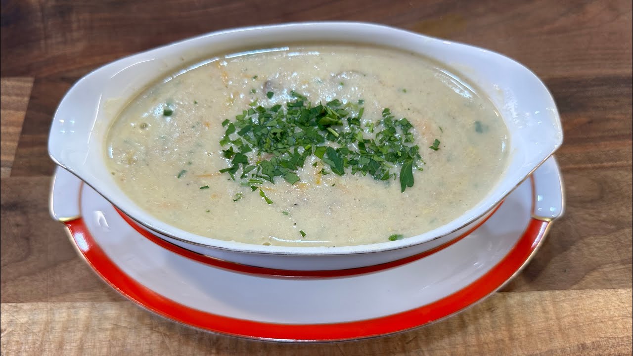 بهترین و آسون‌ترین سوپ جو با شیر و بدون شیر - the easiest and delicious oat and milk soup