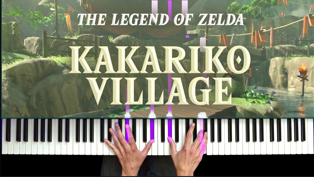 Kakariko Village from Zelda: Tears of the Kingdom & Breath of the Wild - Sheet Music & How to Play