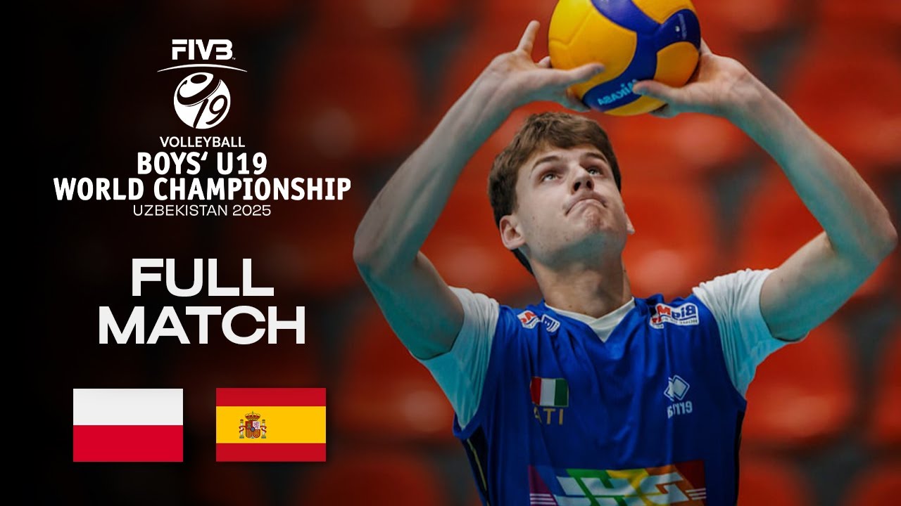Poland vs. Spain - Semi Final 1 | Boys' U19 World Champs 2025 - Full Match