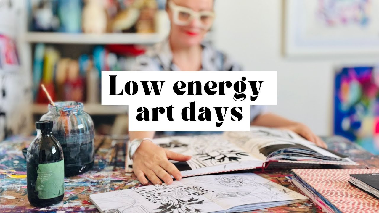 My Gentle Sketchbook Ritual for Low Energy Days