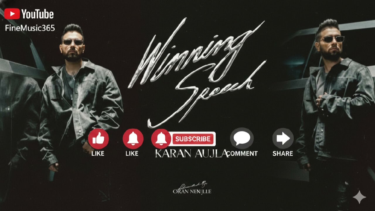 NEWPUNJABISONG/Winning Speech  | Karan Aujla//Punjabi Song | 