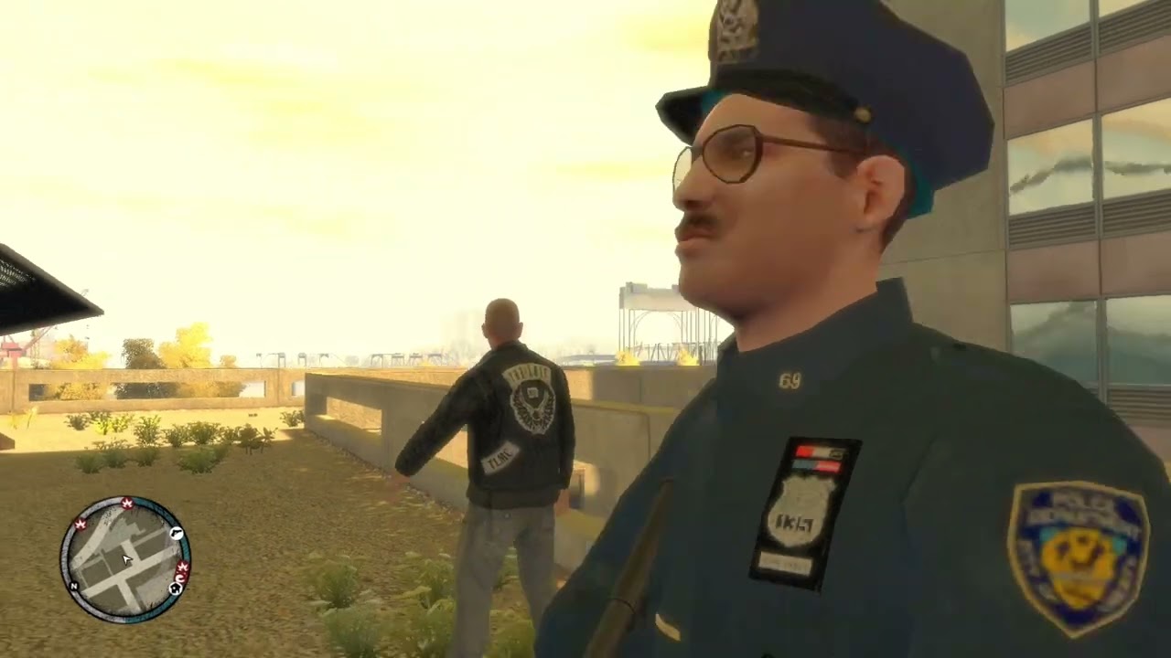 GTA 4 TCE GAMEPLAY tests u - law enforcement cop and ped update 6 (g v1 p2) [HD]