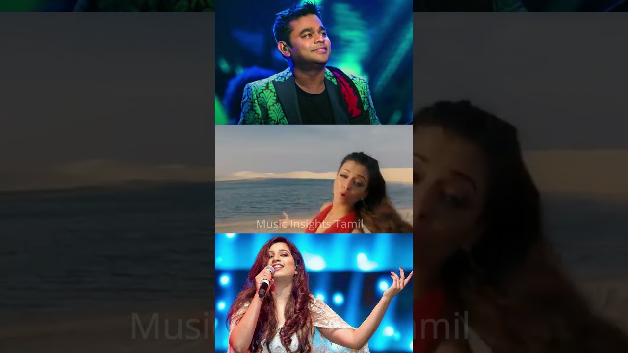 AR🤩Rahman + Shreya😚Ghoshal Combo Songs Tamil #arrahmanmusic #shreyaghoshalsongs #musicinsights
