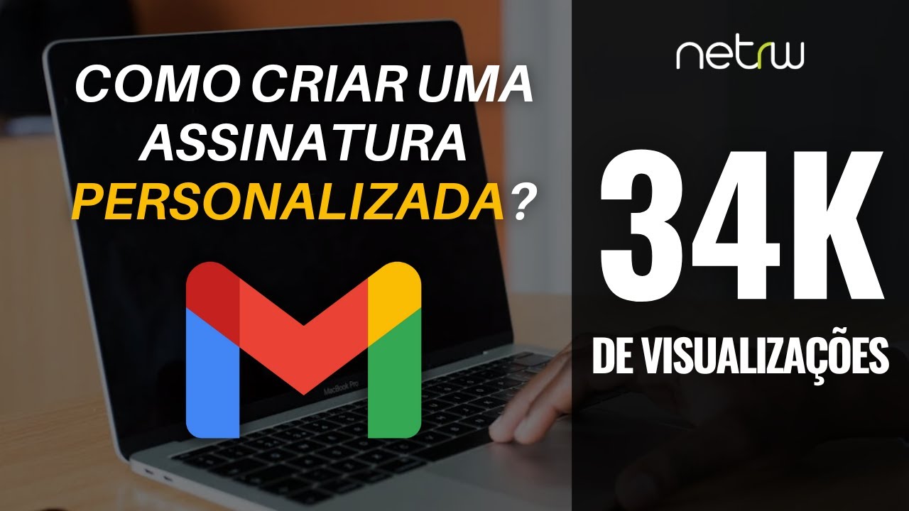 Como personalizar assinatura de e-mail no Gmail, adicionar logo e Links de redes sociais