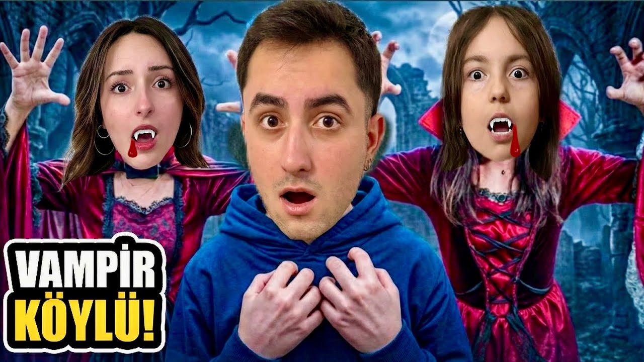 VAMPİR KÖYLÜ OYUNU GERÇEK OLDU / VAMPİRDEN KURTULMAYA ÇALIŞTIK / ZEYNEP HİRANUR 