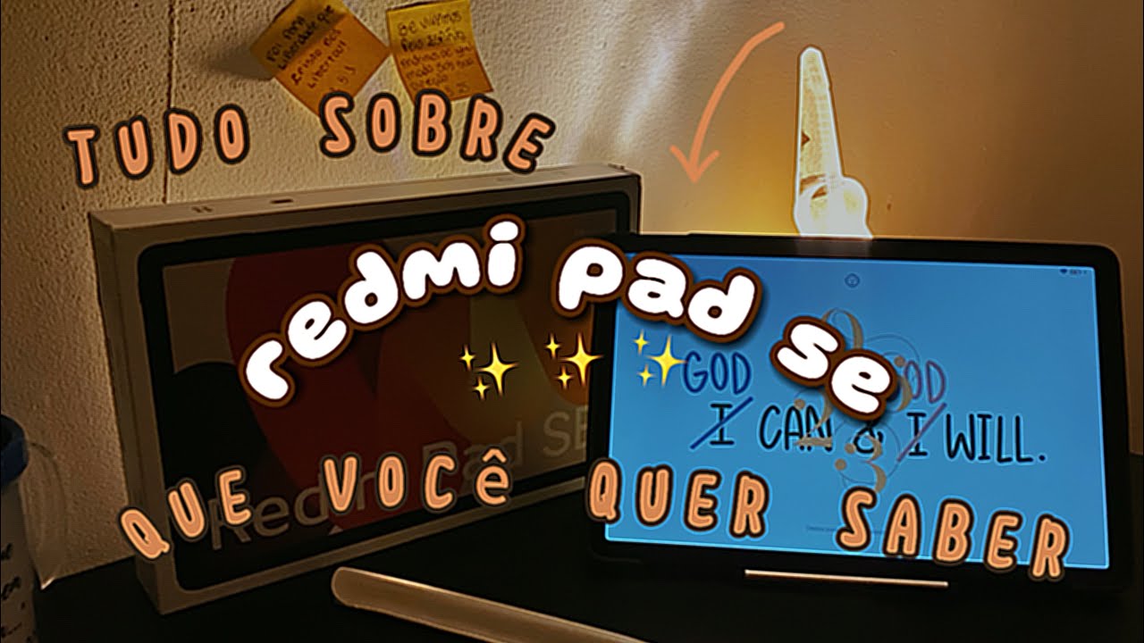 REDMI PAD SE✨ - tudo o que um estudante quer saber
