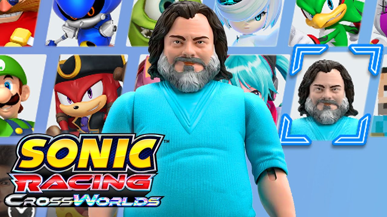 ДЖЕК БЛЭК в Sonic Racing CROSSWORLDS?!