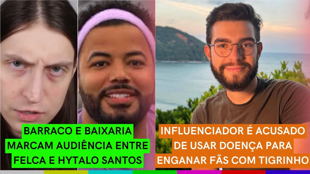 BARRACO E BAIXARIA marcam audiência entre Felca e Hytalo | Ramon é DETONADO por divulgar Tigrinho