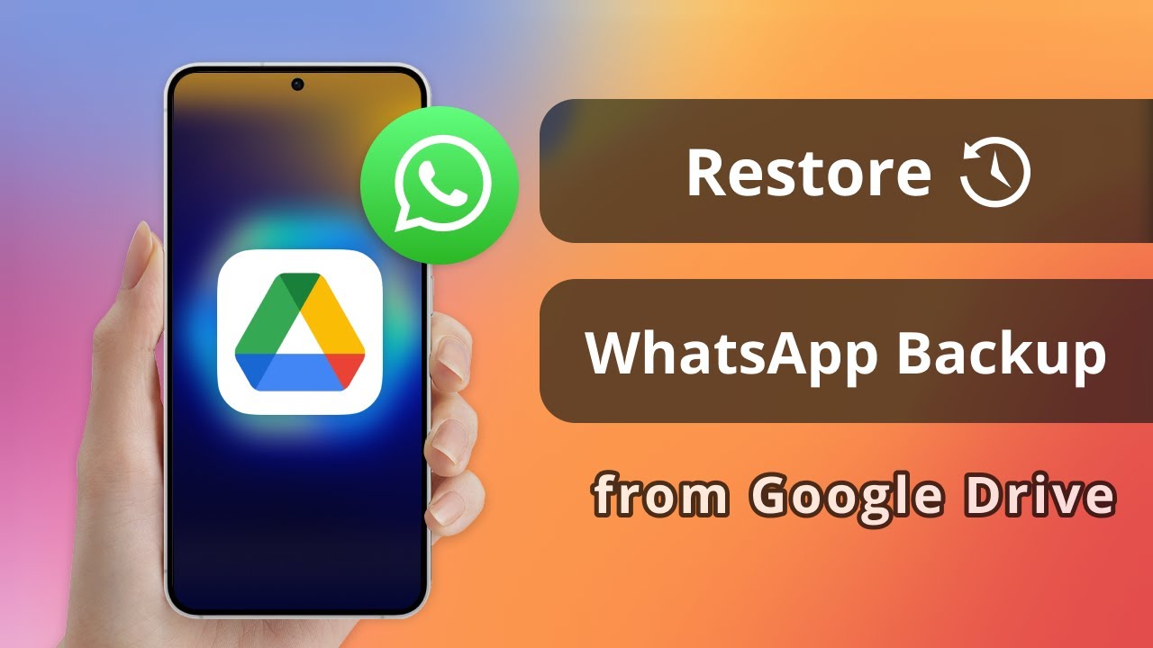 [SOLVED!] How to Restore WhatsApp Backup from Google Drive ✅ 2024 Proven Methods!