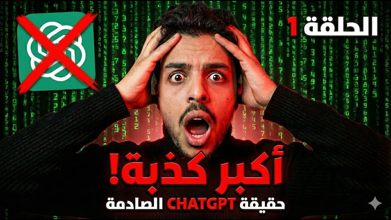 أكبر كذبة صدقناها على ChatGPT! 🤯 (الحقيقة الصادمة) - الحلقة 1