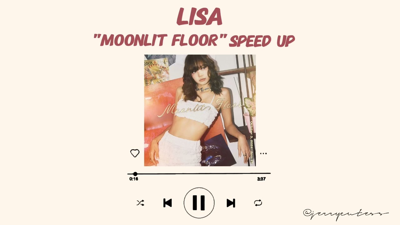 lisa MOONLİT FLOOR speed up songs | @wearelloud #lisa ib:@noreturnphase