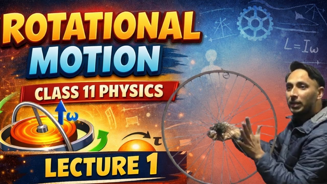 Rotational motion Class 11 Physics || Class 11 Physics