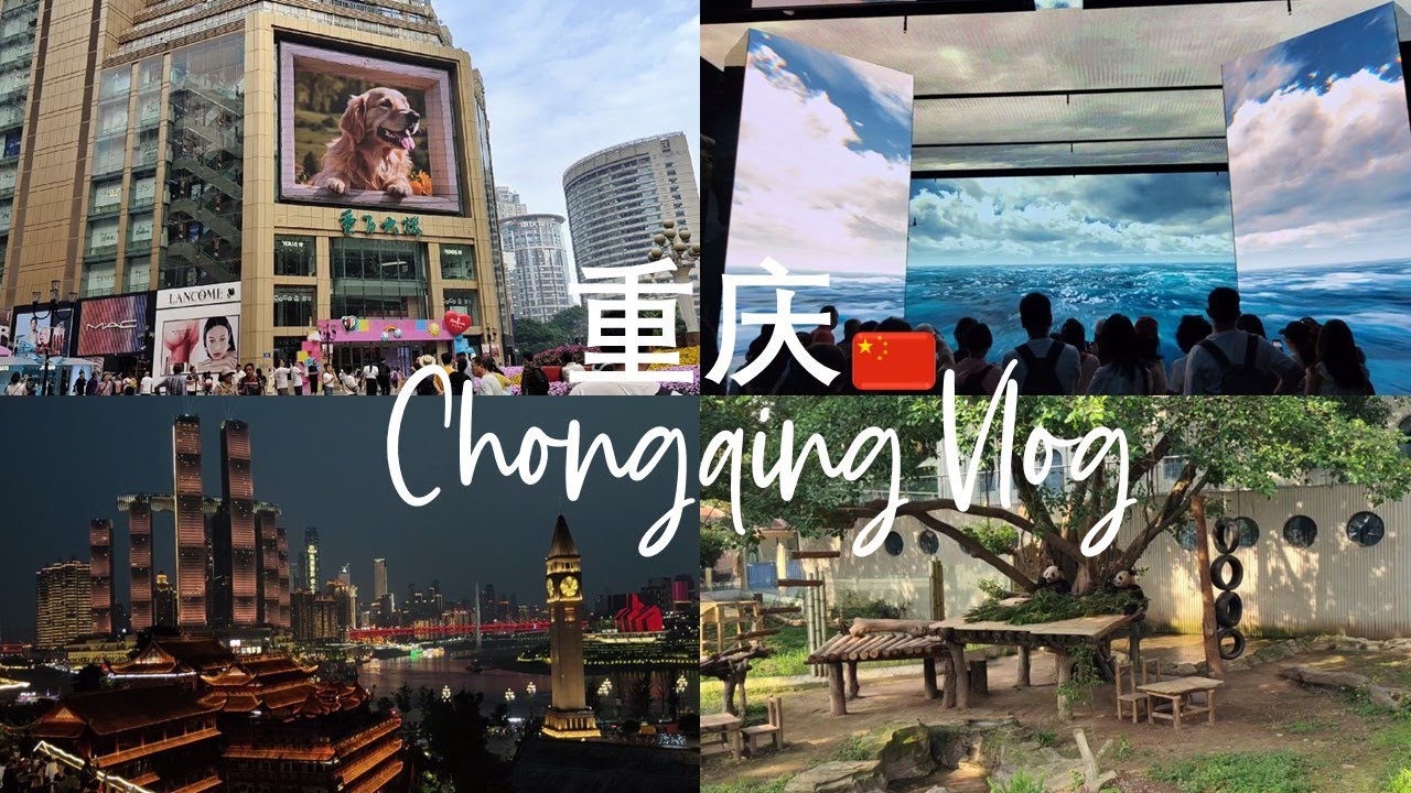 Chongqing Vlog - Great Hall of the People, Zoo, Shibati & Nanbin BBQ Night Part 04 -🇲‌🇾- ву Yuko Wee