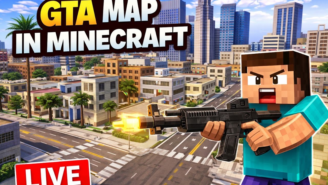 GTA San Andreas Minecraft 😨😨😨