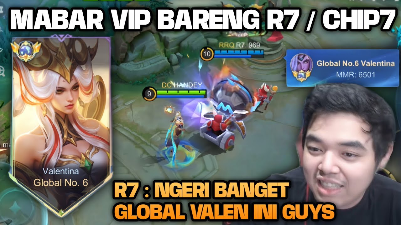 MABAR VIP BARENG R7!! TERNYATA GINI GUYS RASANYA DIGENDONG STREAMER, SERU BANGET!!