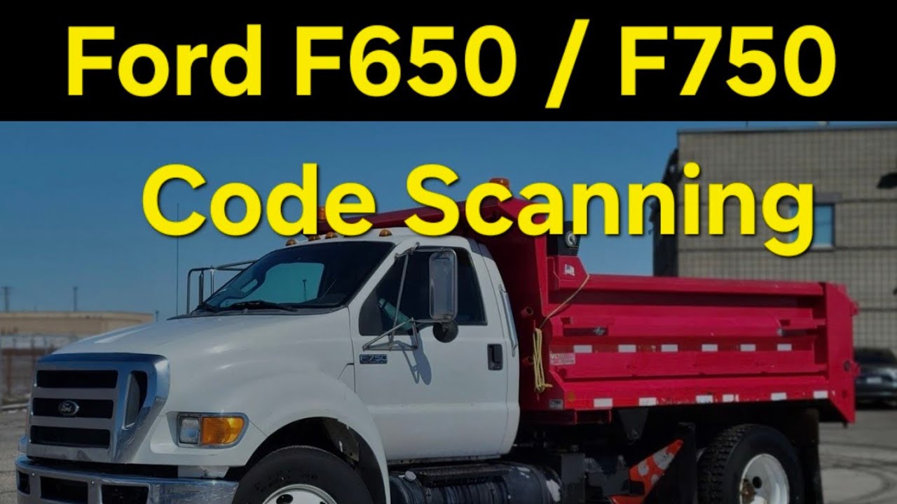 Как полностью просканировать/прочитать коды ошибок Ford F650 F750 с двигателем Cummins с помощью ...