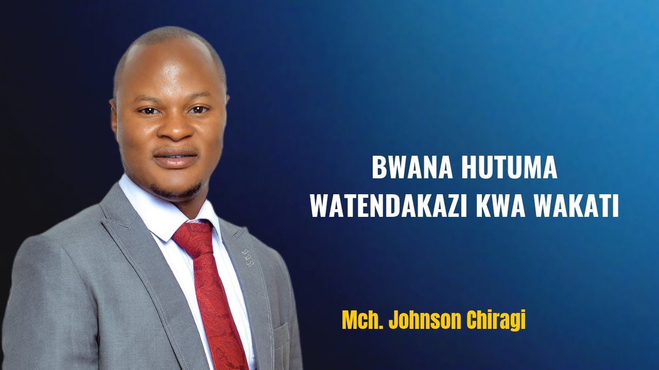 🔴#LIVE: BWANA HUTUMA WATENDAKAZI KWA WAKATI || MCH. JOHNSON CHIRAGI || CHALINZE SDA CHURCH