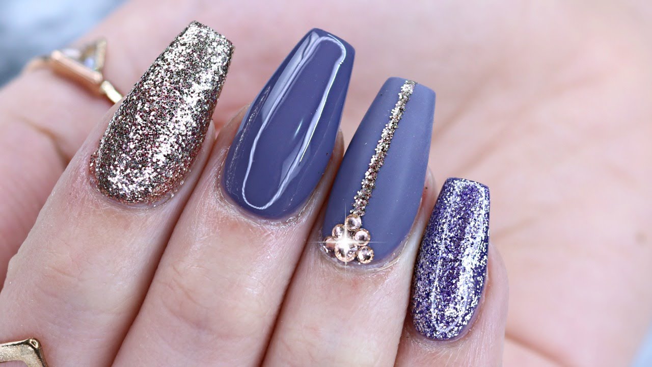 GEL POLISH ON ACRYLICS TUTORIAL