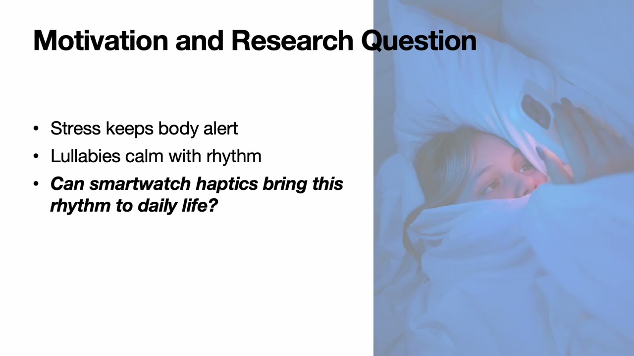 Closed-Loop Rhythmic Haptic Biofeedback via Smartwatch for Relaxation and Sleep Onset