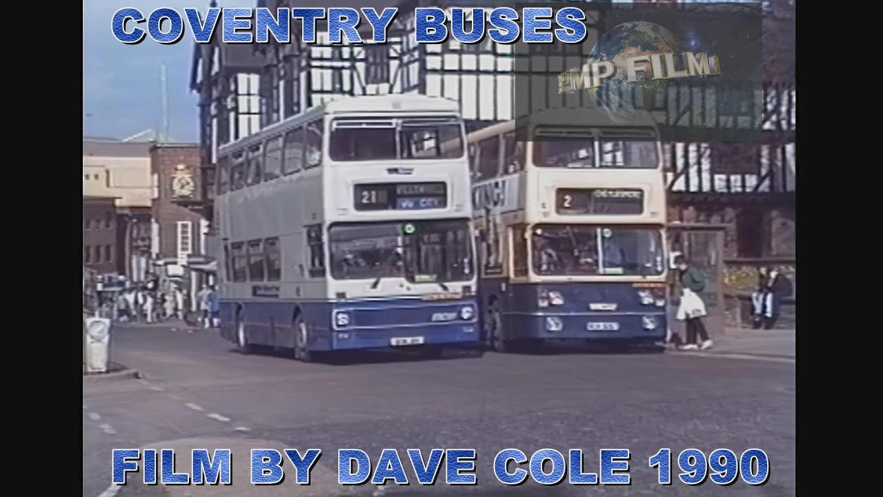 DC004b COVENTRY BUSES 1990 BY DAVE COLE