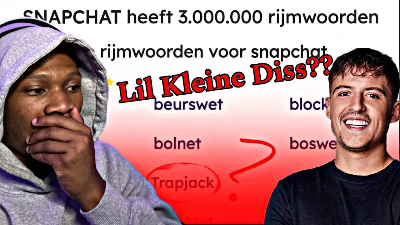 WAUWW REAGEREN OP LIL KLEINE DISS!! Trapjack - Geen Lil Kleine (REACTIEVIDEO)