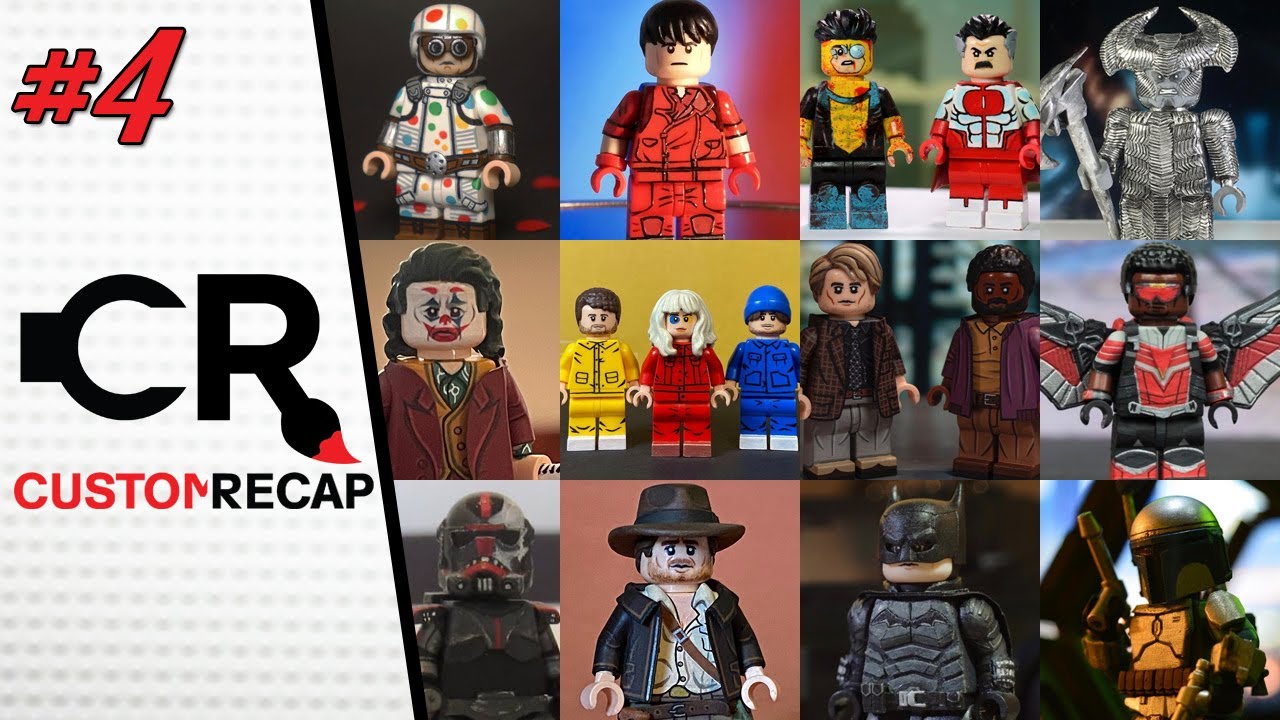 CUSTOM RECAP #4: Discussing YOUR Custom LEGO Minifigures!