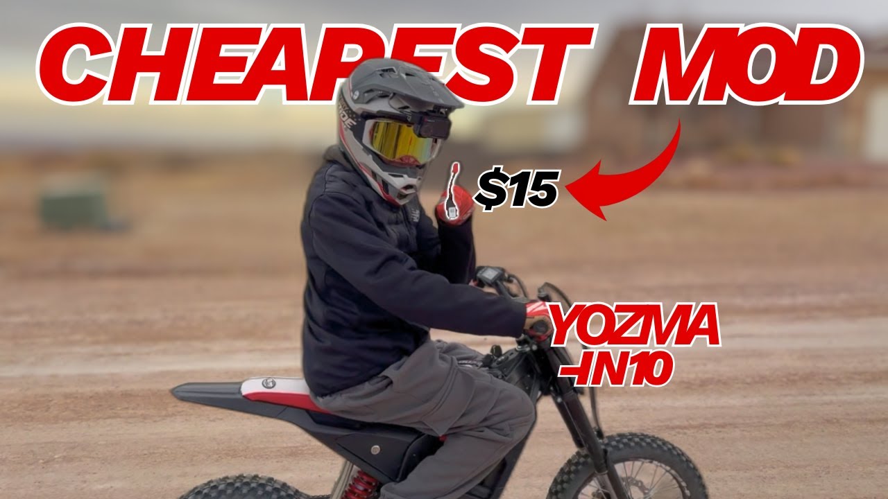 I Tuned The Yozma IN-10 — Best Budget E-Moto of 2026!