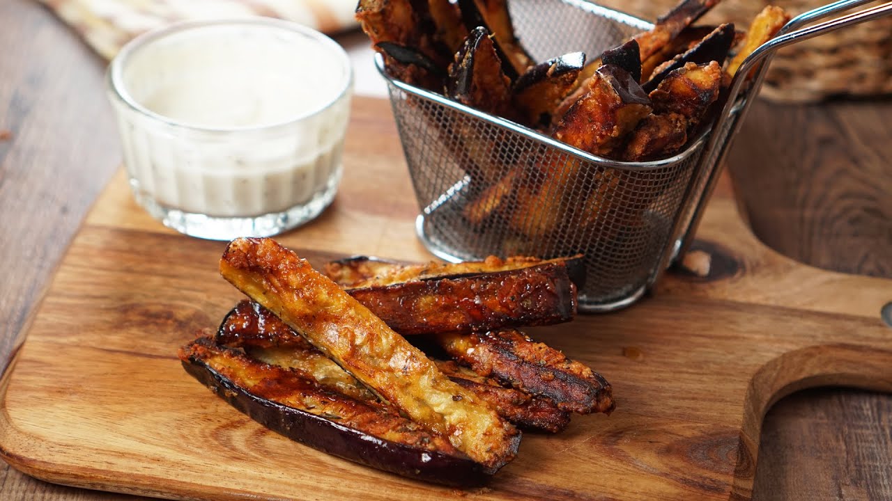 Berenjenas Crujientes en Airfryer ¡Un Aperitivo Fácil y Delicioso!