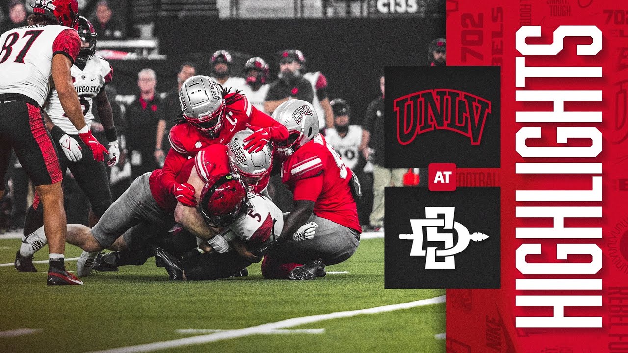 UNLV vs. San Diego State Football Highlights | 2024 Season