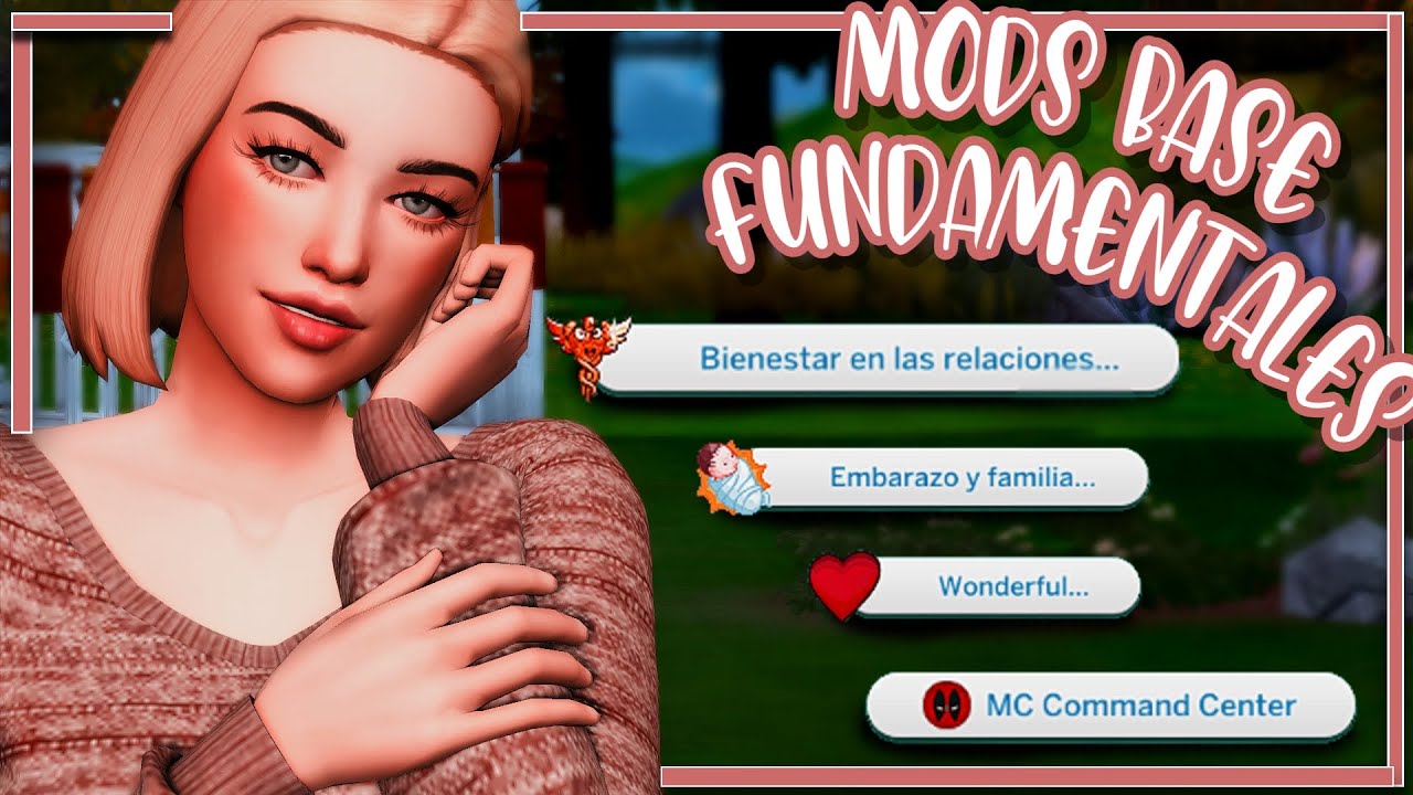MODS NECESARIOS para empezar en los Sims 4 en español 🌹✨