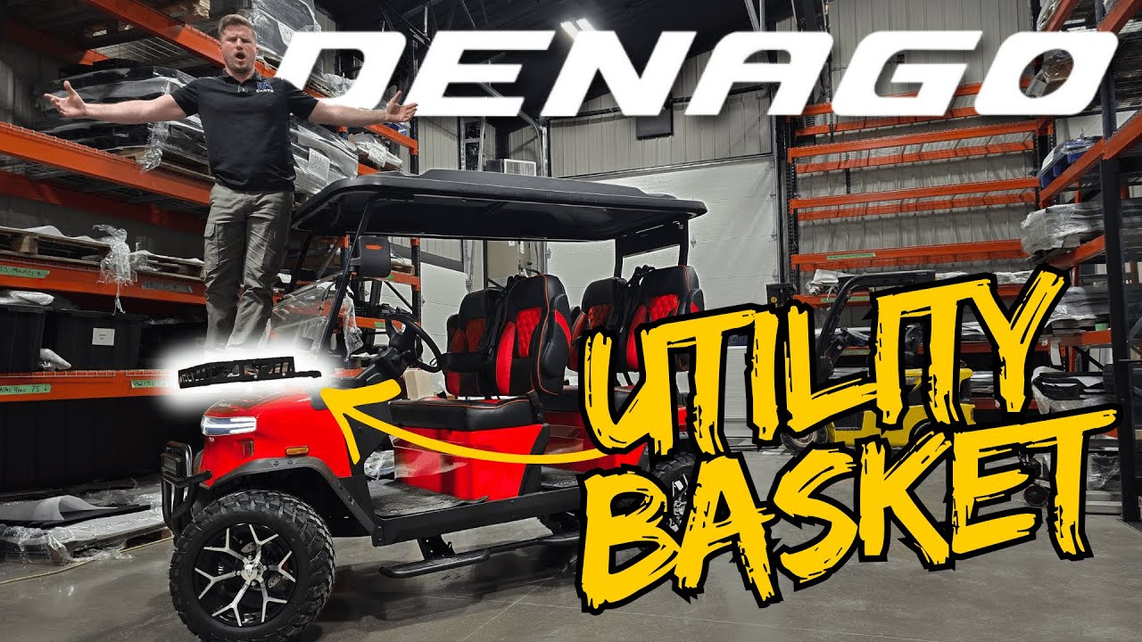 Передняя хозяйственная корзина Denago - информация и установка.