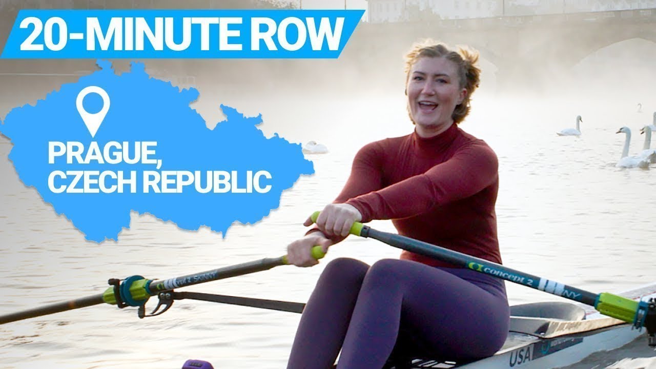 20-minute Row Amidst Prague's Castles And Mist