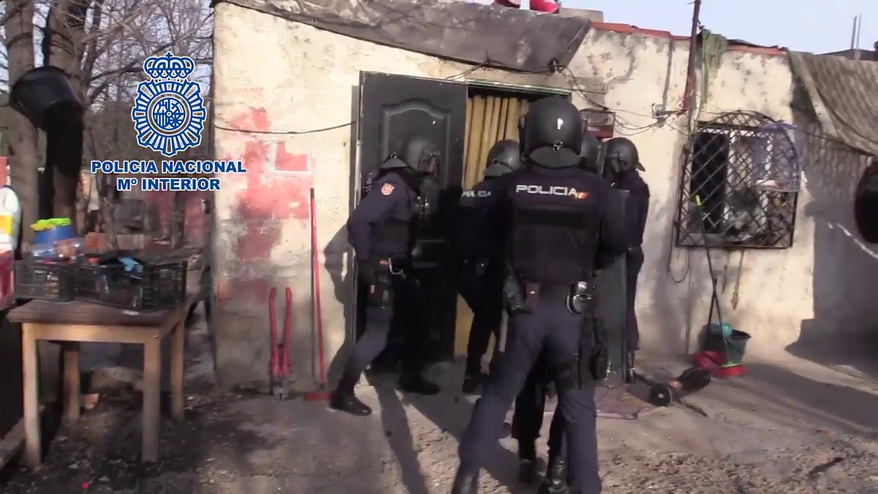La Policía Nacional desarticula dos grupos criminales dedicados al robo y despiece de vehículos