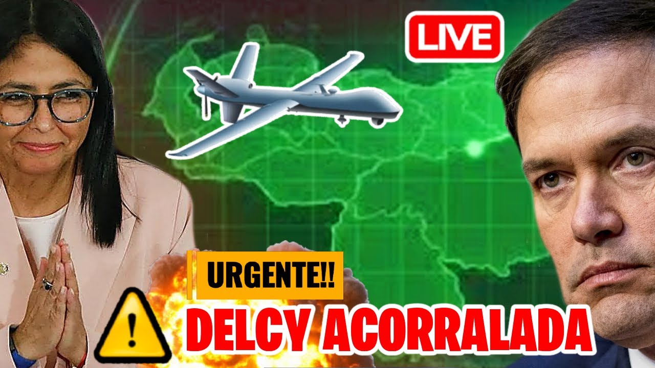 🔴DIRECTO ULTIMO MOMENTO!: DELCY ACORRALADA POR MARCOS RUBIO ⚠️ GUERRA INMINENTE EN EL GOLFO PERSICO