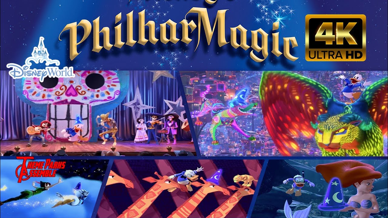Mickey's PhilharMagic in 4K - Walt Disney World Magic Kingdom - Dec 2023