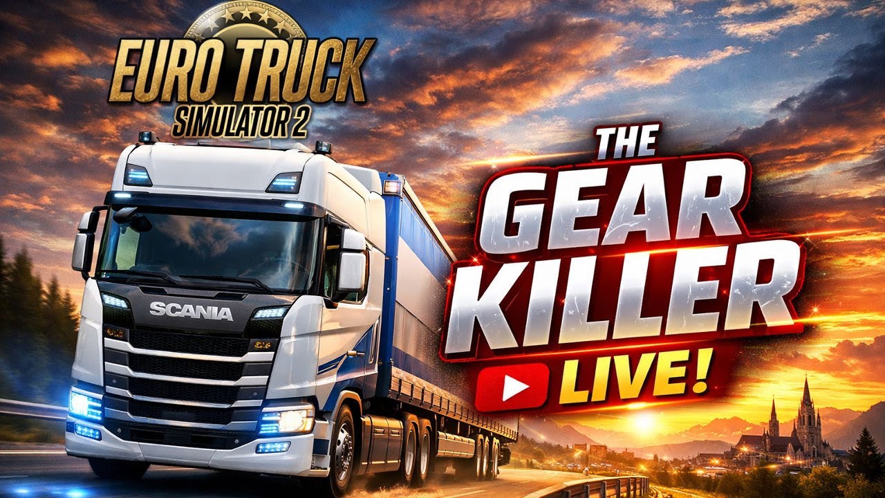 ETS2 LIVE STREAM 🔴 | Scania Chill Trucking ❄️ | THE GEAR KILLER IS LIVE - 4