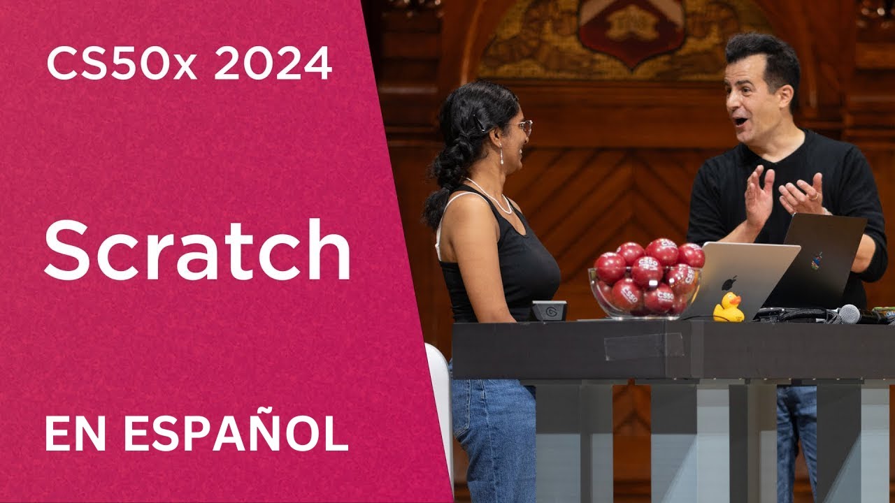 CS50x 2024 - Lecture 0 - Scratch - Audio Español
