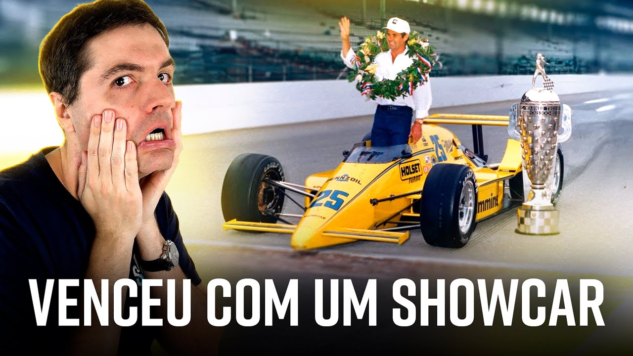 Ele venceu as 500 Milhas de Indian&aacute;polis num showcar.  #indy500 #racing #motorsport