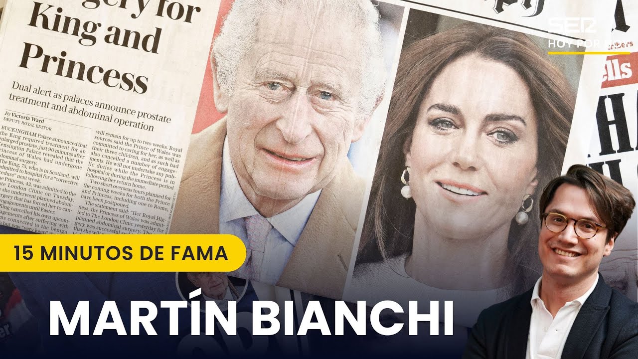 🇬🇧👑 Problemas en Buckingham Palace: Carlos III tiene cáncer | 15 minutos de fama, con Martín Bianchi