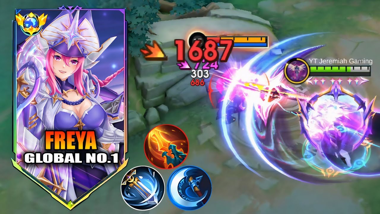 NEW BUILD UNLI CRITICAL ONE SHOT ENEMIES??? ( MUST WATCH ) FREYA BEST BUILD 2026 - MLBB