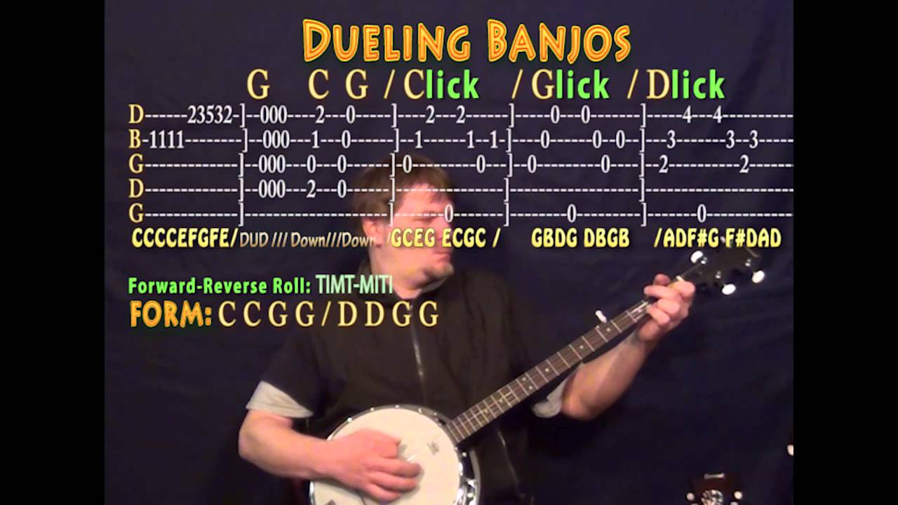 Dueling Banjos - Banjo Cover Lesson with TAB