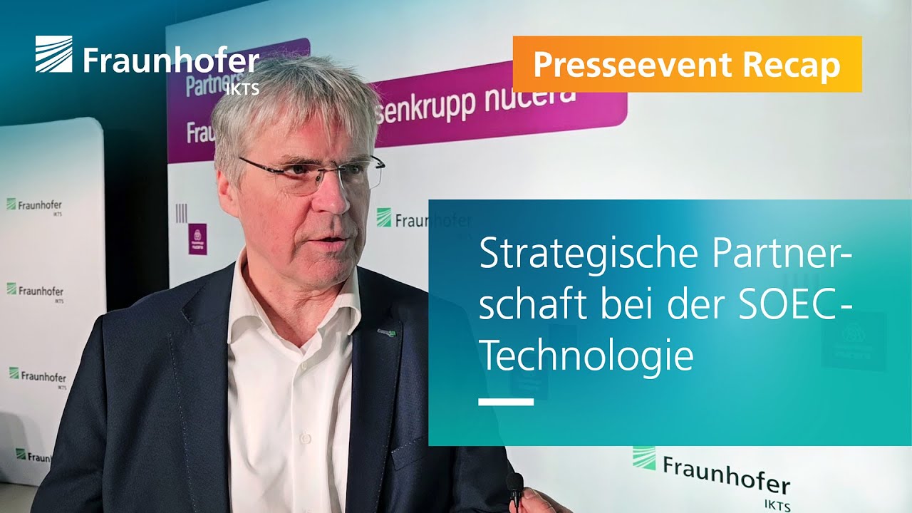 thyssenkrupp nucera und Fraunhofer IKTS vereinbaren strategische Partnerschaft bei SOEC-Technologie