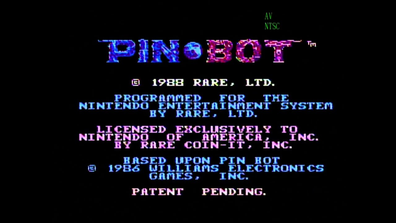 Pinbot on NES