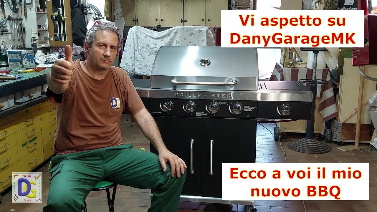 Grill Meister il mio nuovo BBQ, oggi lo montiamo - Grill Meister, new BBQ, today we're assembling it