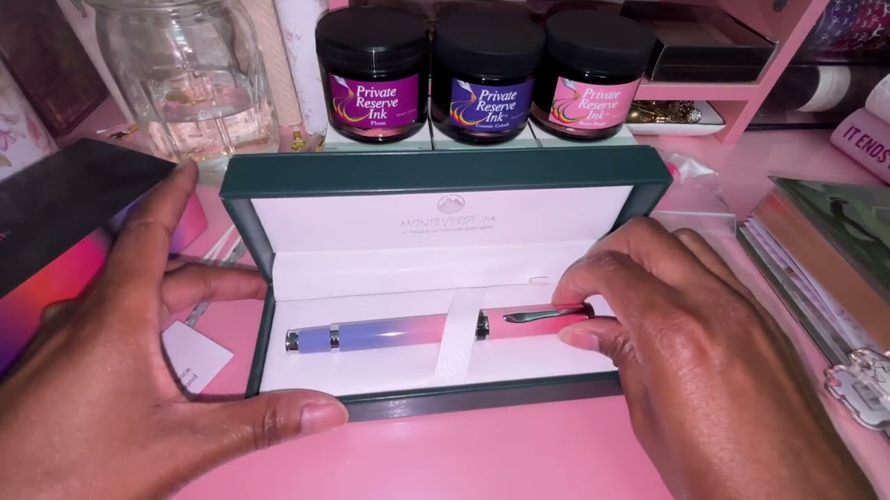 Monteverde Innova Ombré Fusion & private reserve inks