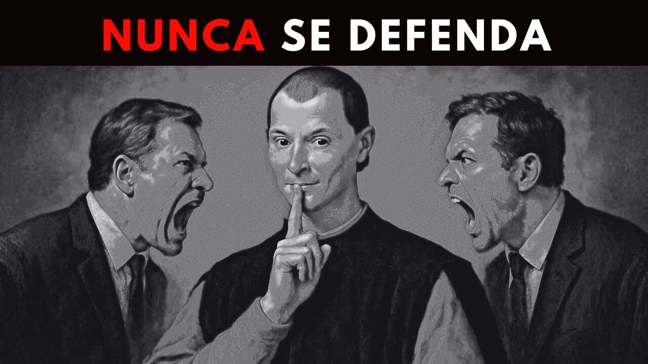 O truque de Maquiavel para reverter qualquer ataque contra você (Nunca mais se justifique)!